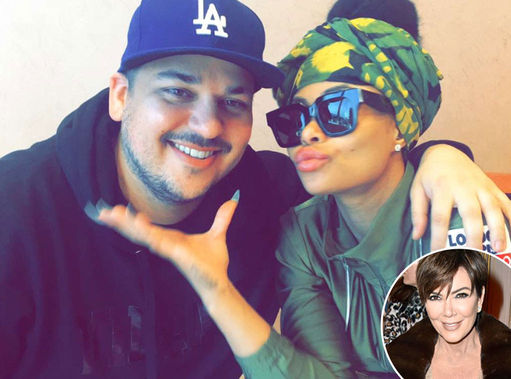 Rob Kardashian, Blac Chyna, Kris Jenner Rob Kardashian, Blac Chyna, Kris Jenner